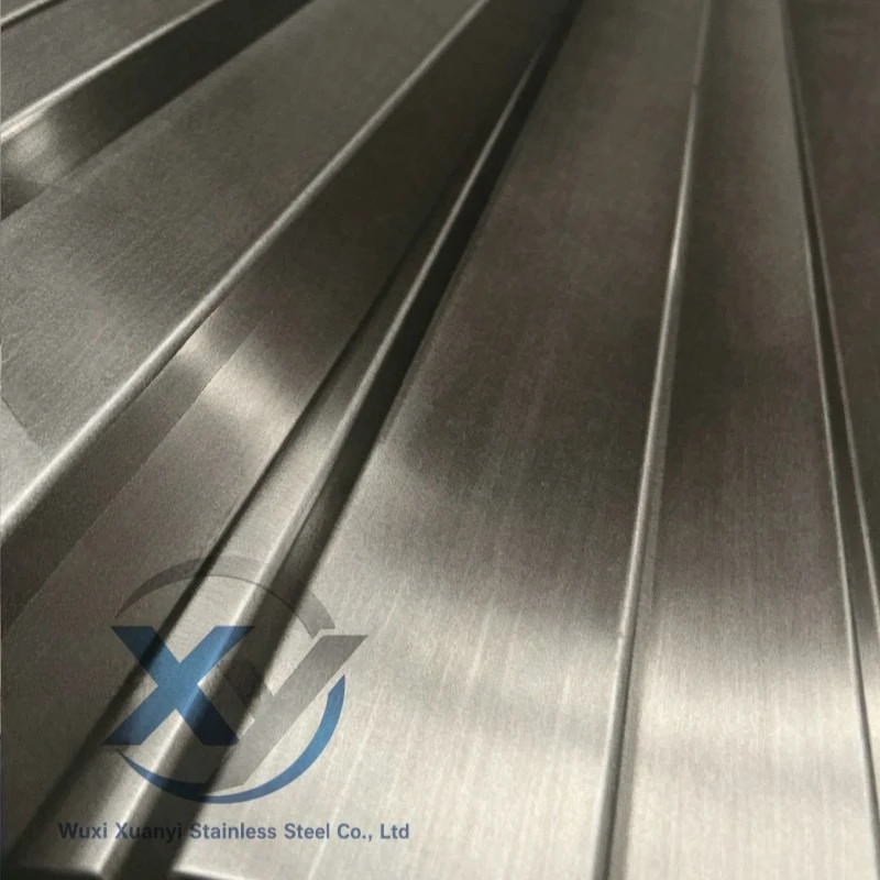 Cold Rolled Brushed Stainless Steel Sheet factory